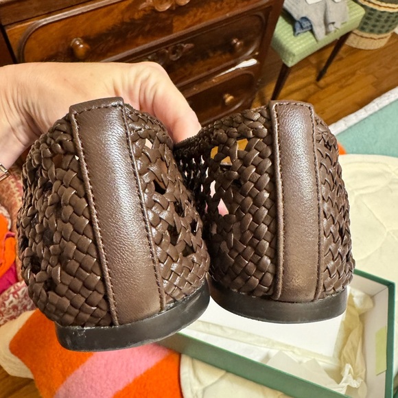 J. Crew Brown Woven Flats - Picture 5 of 7